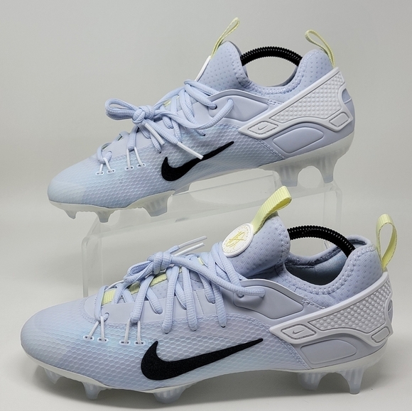 Nike Men Sz 11.5 Huarache Elite 9 Low LAX SE Lacrosse Cleat  Grey FV6147-001 New main image 10